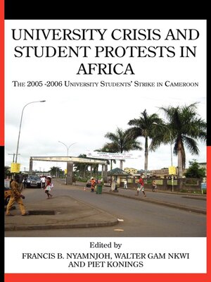 cover image of University Crisis and Student Protests in Africa